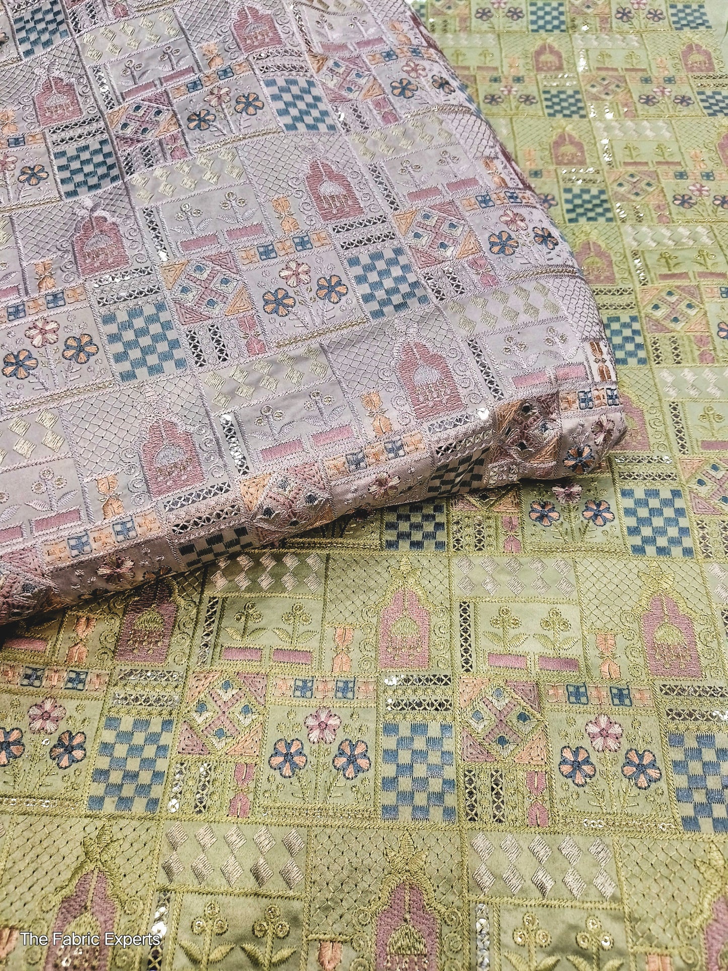 Cream Malai Silk Fabric for Designer Kurta Pajama – Men's Ethnic Wear Material